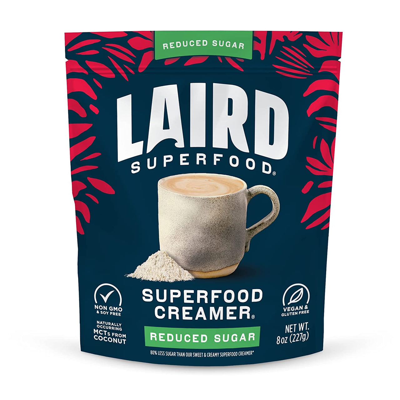 Laird Superfood Creamer® - Reduced Sugar - 8oz.
