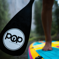 Thumbnail for POP Board Co Loaner Aluminum SUP Paddle (3-piece) - Good Wave