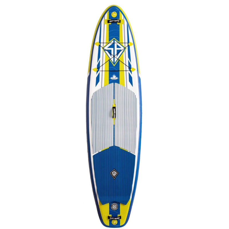 Scott Burke 10' Quest Inflatable Paddleboard SUP front