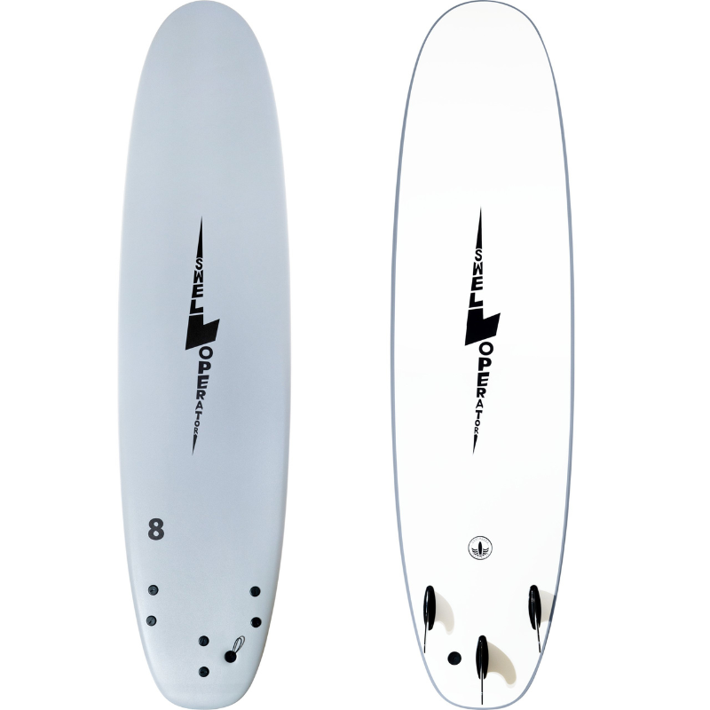 Surfboard Trading Co. 8’0" Swell Operator Foam Surfboard - Slate