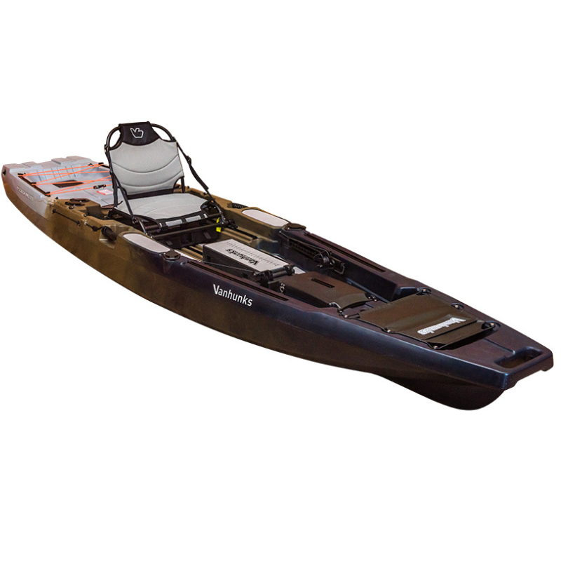 Vanhunks 13’ Elite Pro Angler Kayak with Storage Box - Good Wave