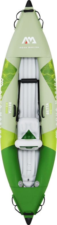 Thumbnail for Aqua Marina 10’3″ BETTA-312 2022 1-Person Recreational Inflatable Kayak - Good Wave