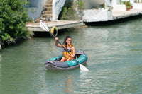 Thumbnail for Aqua Marina 9’4″ LAXO-285 2022 1-Person Recreational Inflatable Kayak - Good Wave