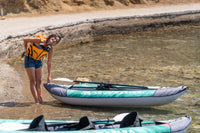 Thumbnail for Aqua Marina 9’4″ LAXO-285 2022 1-Person Recreational Inflatable Kayak - Good Wave