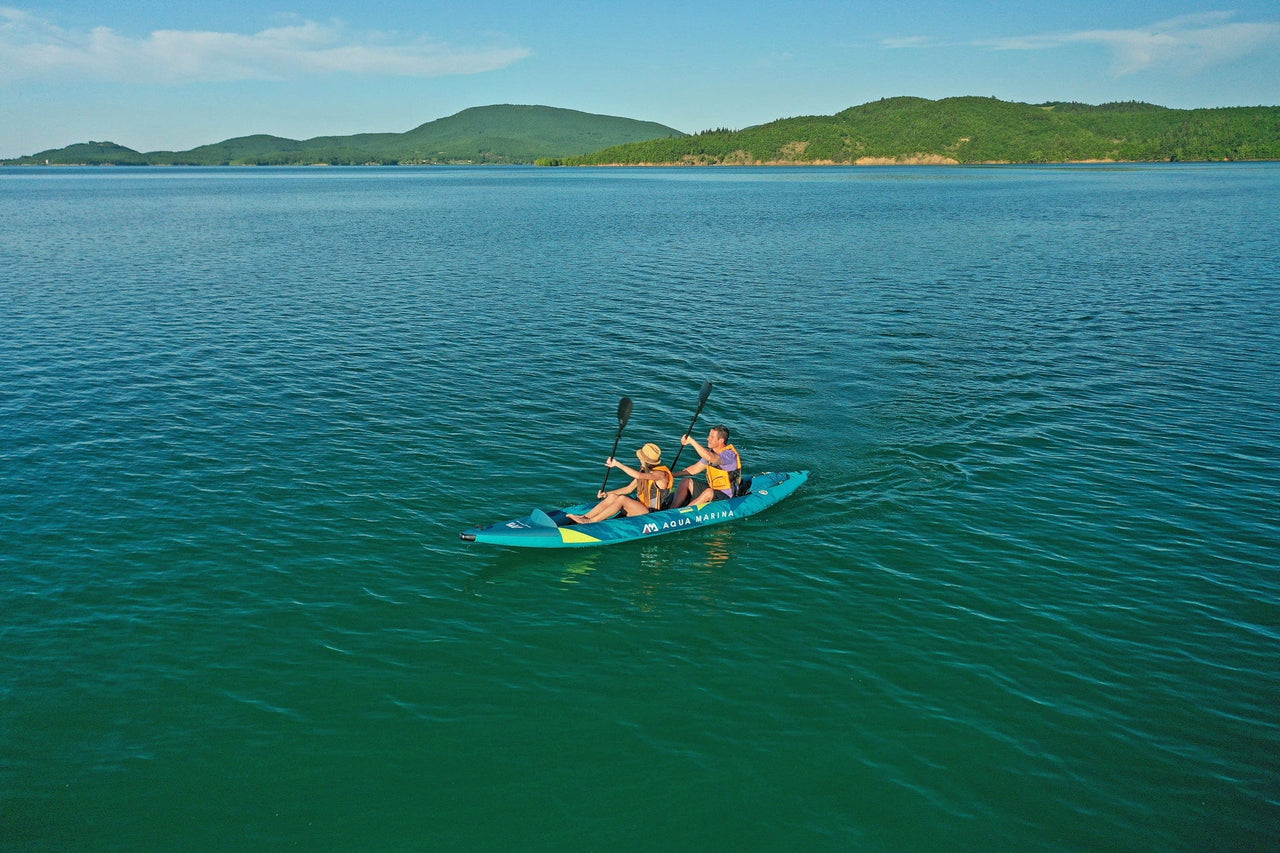 Aqua Marina 13’6″ STEAM-412 2022 2-Person Inflatable Kayak - Good Wave