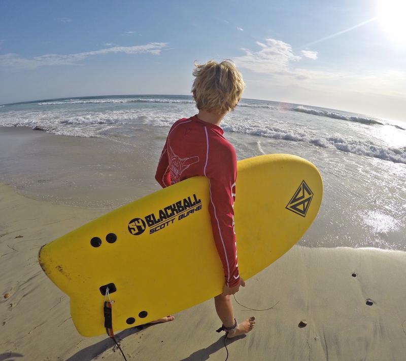 Scott Burke 4'5" Blackball Foam Surfboard When Use