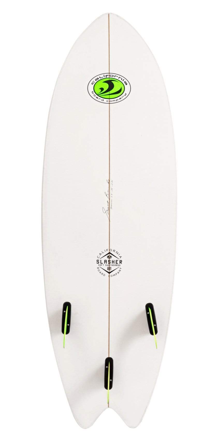 CBC 5'8" Slasher Fish Foam Surfboard Soft Top - Good Wave