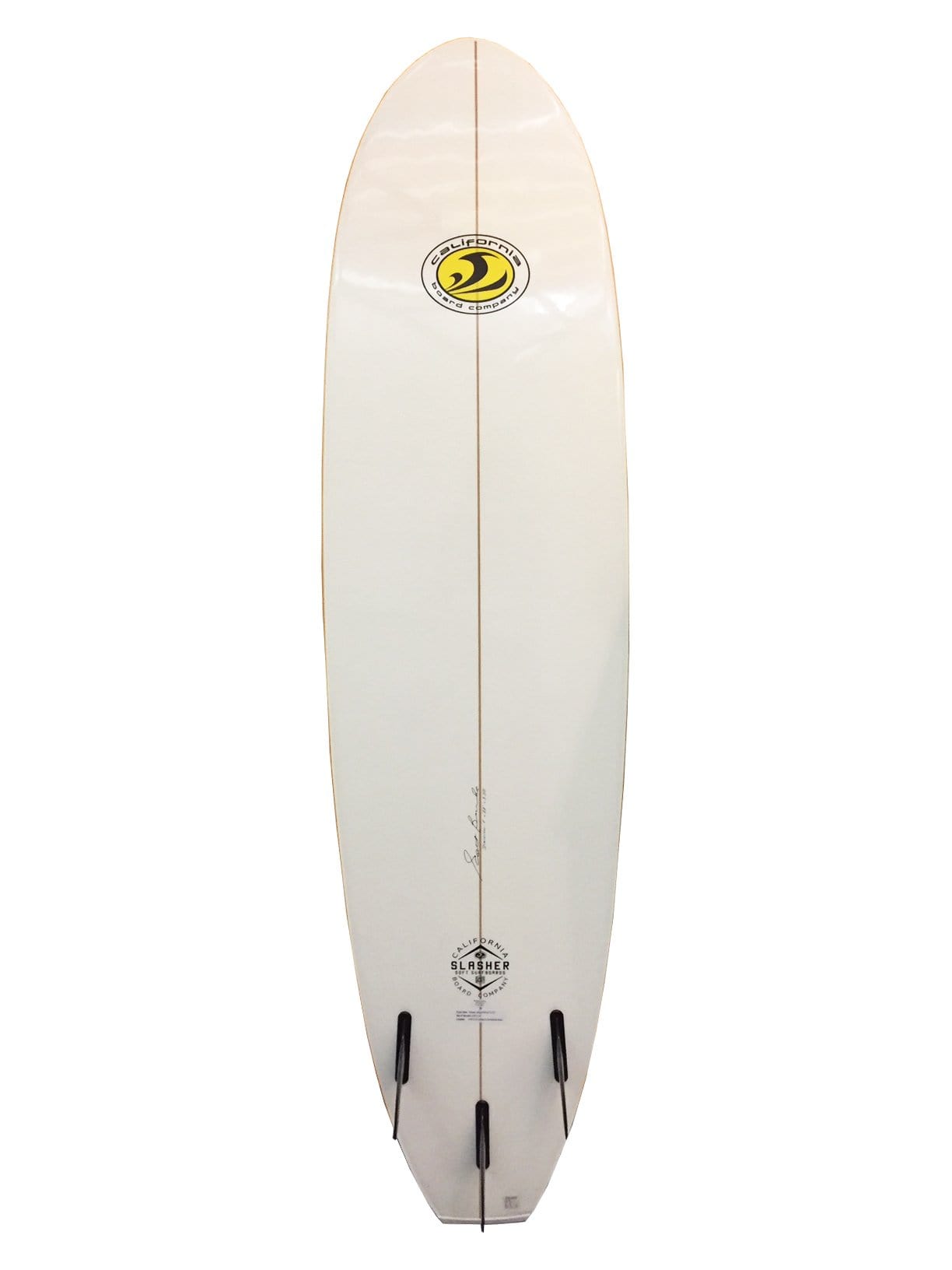 CBC 7'0 Slasher Foam Surfboard deck
