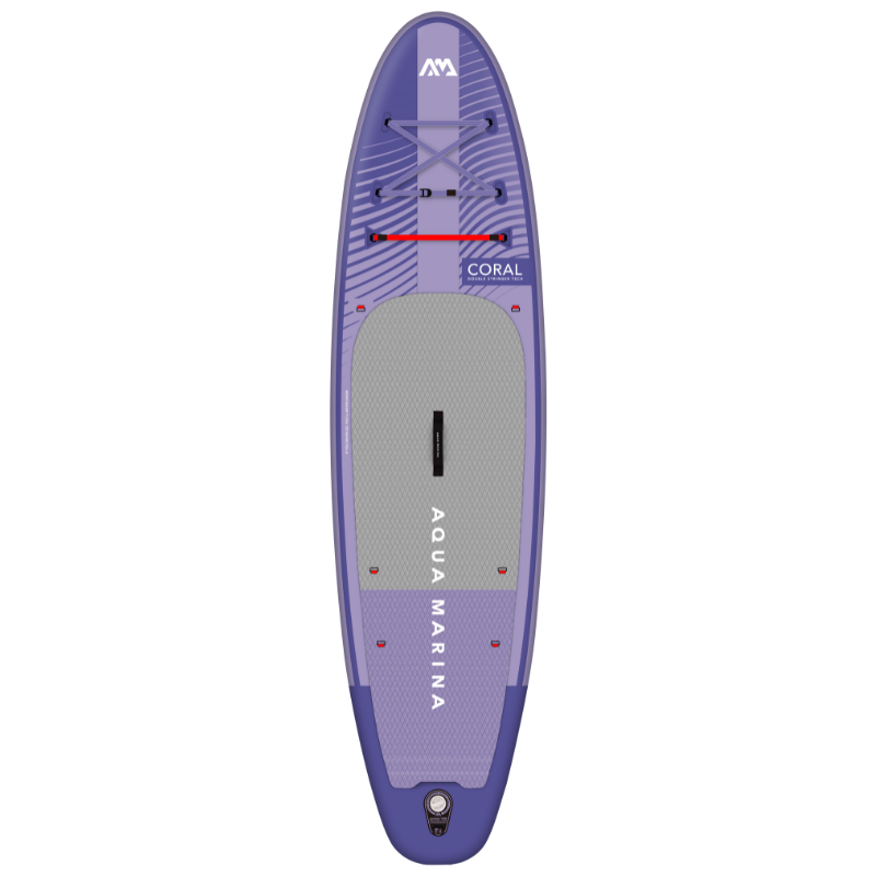 Aqua Marina 10’2” Coral 2023 Inflatable Paddle Board All-Around Advanced Night Fade front
