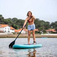 Thumbnail for Aqua Marina 10’4” Vapor 2023 Inflatable Paddle Board SUP with leash