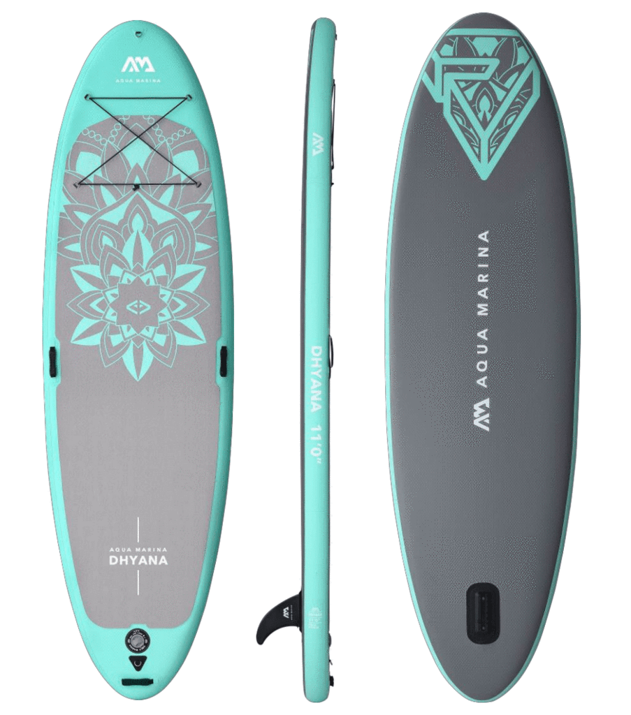 Aqua Marina 11’0″ Dhyana 2021 Fitness Inflatable Paddle Board SUP - Good Wave