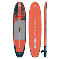 Thumbnail for Aqua Marina 12’0” Atlas 2023 Inflatable Paddle Board All-Around-Advanced front side back view