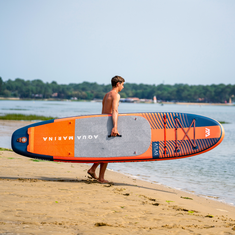 Aqua Marina 12’0” Atlas 2023 Inflatable Paddle Board All-Around-Advanced lifestyle