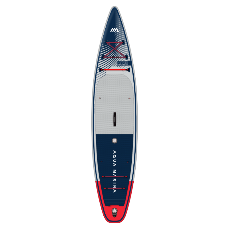 Aqua Marina 12'6" Hyper 2023 Touring Inflatable Paddle Board Navy front