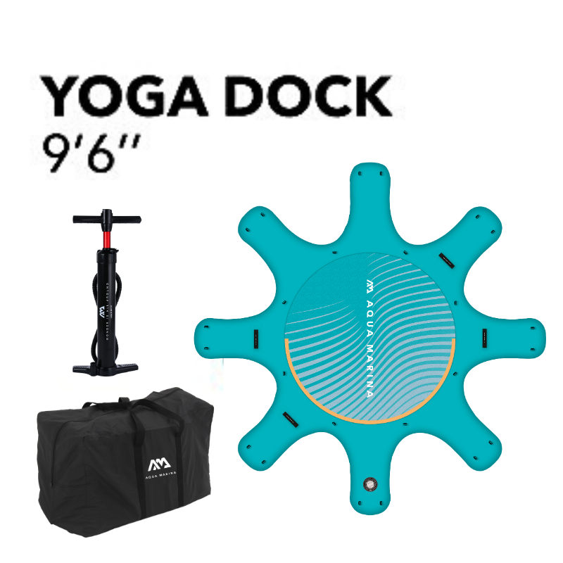 Aqua Marina 9'6" Yoga Dock 2023 Fitness Inflatable SUP package