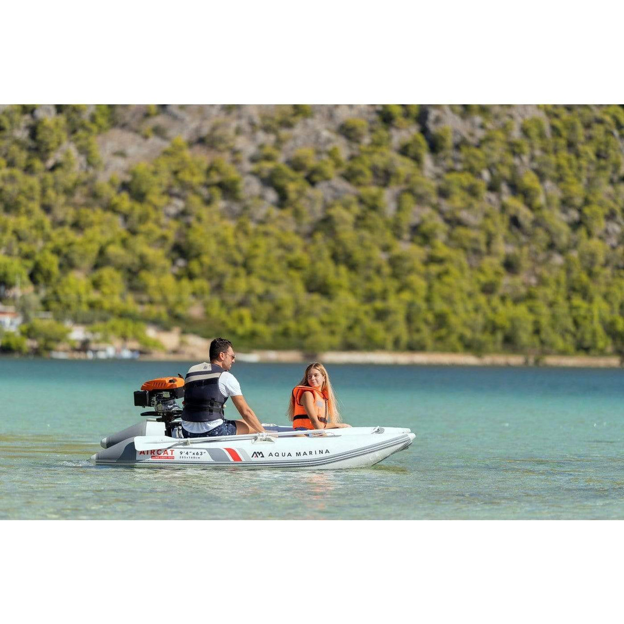 Aqua Marina 11’0″ x 63″ AIRCAT 2021/2022 Inflatable Catamaran Boat - Good Wave
