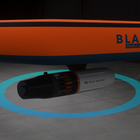 Thumbnail for Aqua Marina BlueDrive X Water Propulsion Device Single Battery nose illuminating system