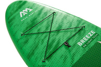 Thumbnail for Aqua Marina 9’10” Breeze 2022 Inflatable Paddle Board All-Around SUP - Good Wave