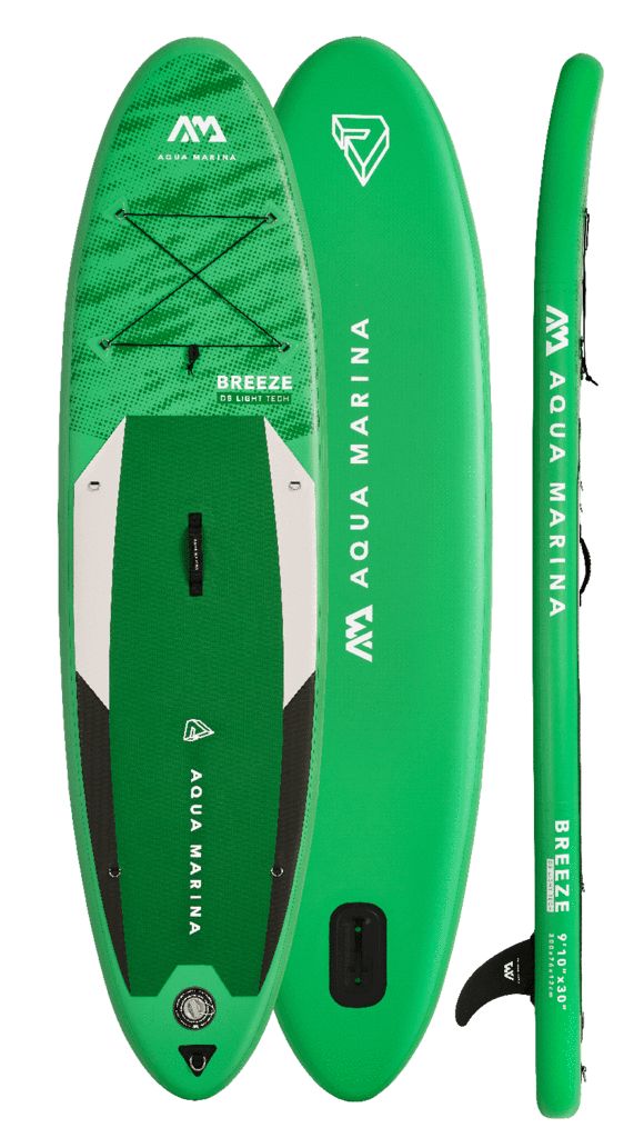 Aqua Marina 9’10” Breeze 2022 Inflatable Paddle Board All-Around SUP - Good Wave