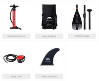 Thumbnail for Aqua Marina 9’10” Breeze 2022 Inflatable Paddle Board All-Around SUP - Good Wave
