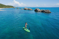 Thumbnail for Aqua Marina 9’10” Breeze 2022 Inflatable Paddle Board All-Around SUP - Good Wave