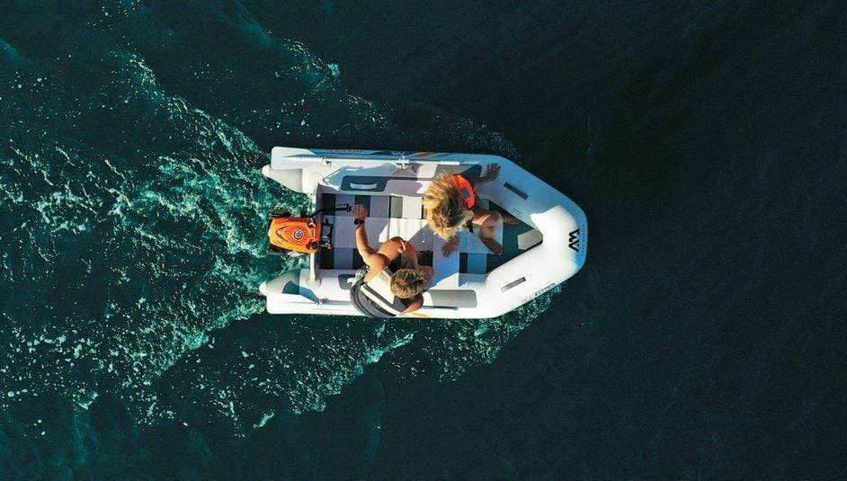 Aqua Marina 8’2″ x 55″ Deluxe 250 2021/2022 U-Type Inflatable Speed Boat Yacht - Good Wave