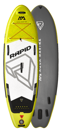 Thumbnail for Aqua Marina 9‘6″ RAPID 2020 White Water Inflatable Paddle Board SUP - Good Wave