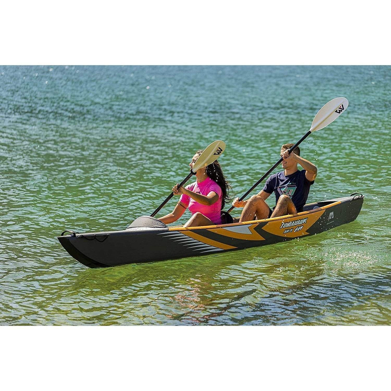 Aqua Marina 14'5" Tomahawk AIR-K 440 2-Person DWF High-end Inflatable Kayak - Good Wave