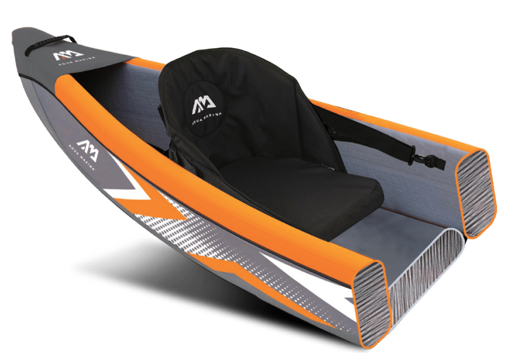 Aqua Marina 15'8" Tomahawk AIR C 3-Person DWF High-end Canoe Inflatable Kayak - Good Wave