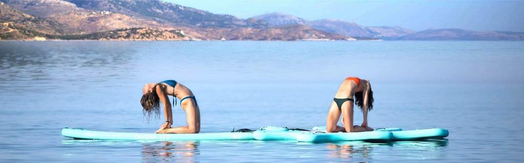 Aqua Marina 9'6" Yoga Dock 2020 Fitness Inflatable Platform - Good Wave