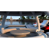 Thumbnail for AquaBanas Floating Party Dock Island Inflatable Platform with Bana Tent - Good Wave