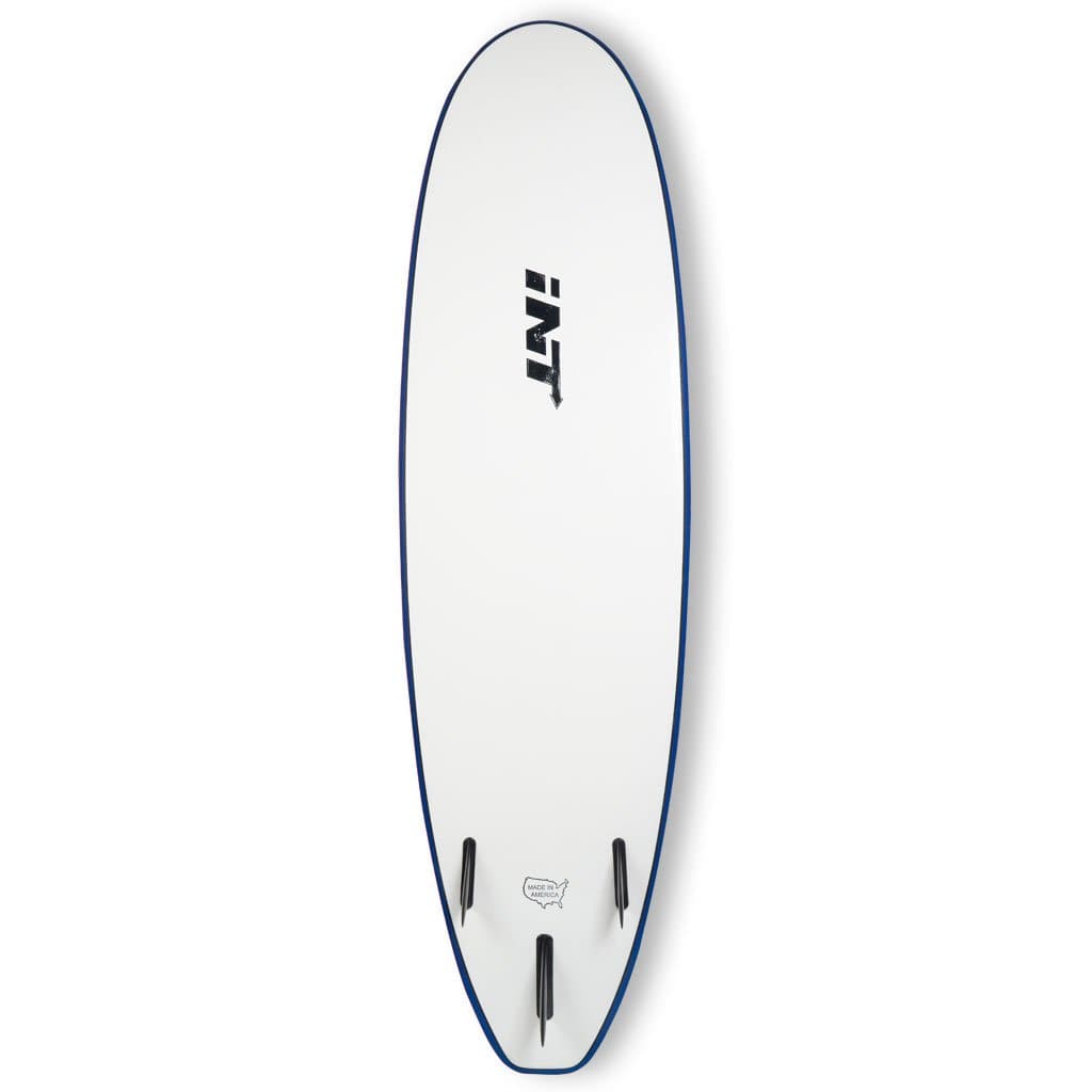 INT 7' Classic Surfboard Blue 2