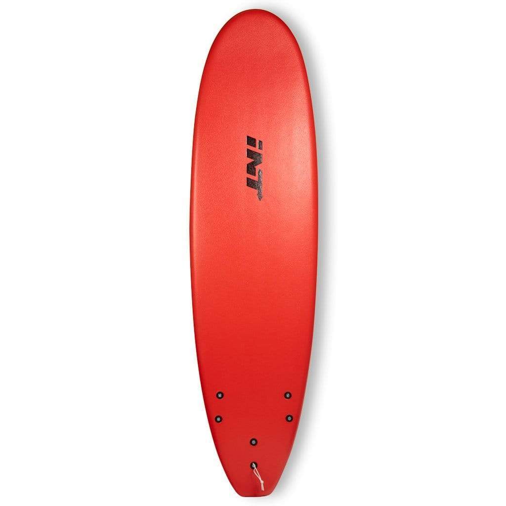 INT 7' Classic Surfboard Red 1