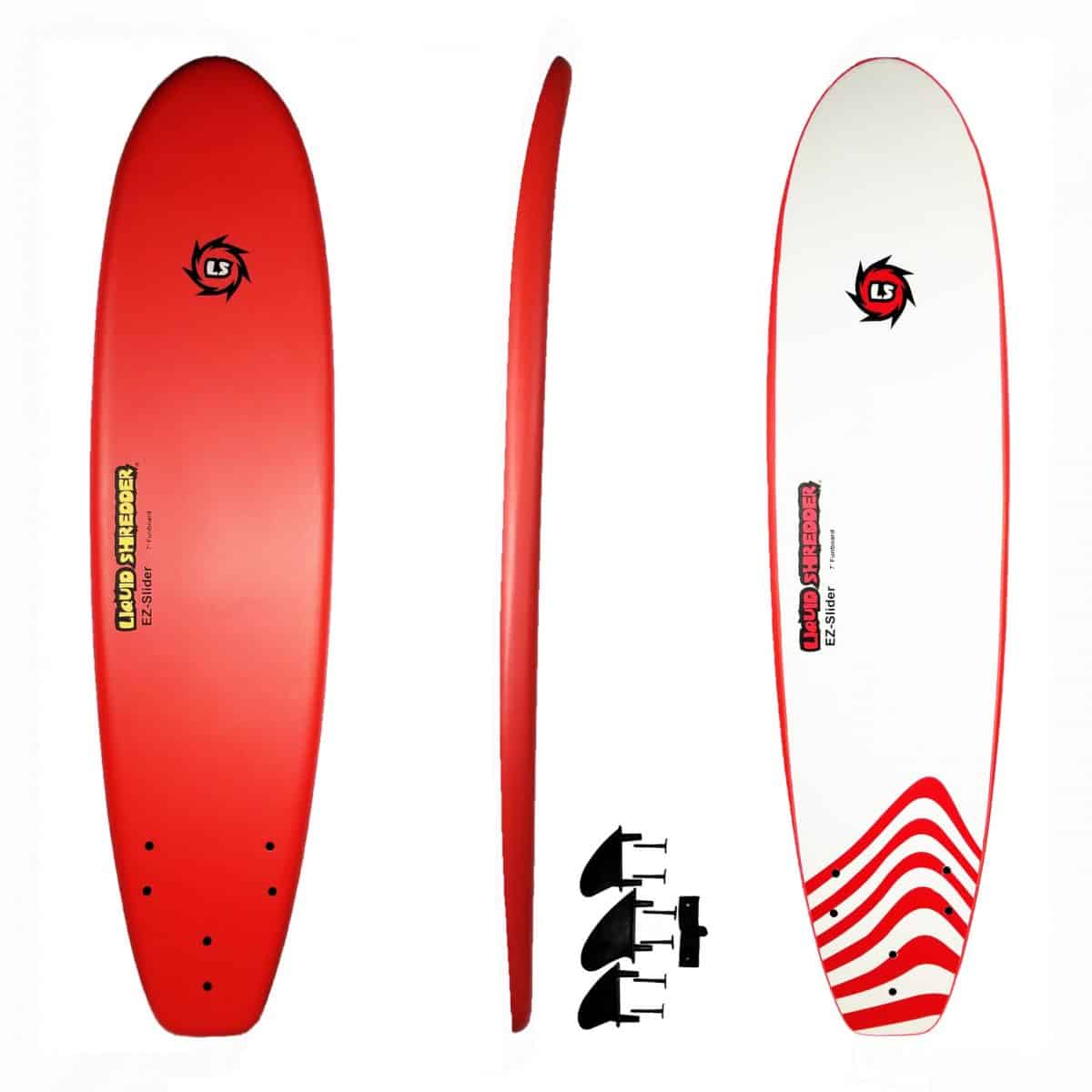 Liquid Shredder 7ft EZ-Slider Foam Surfboard - Good Wave