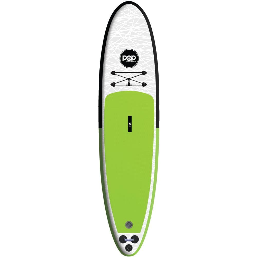 POP Board Co 11'0" The Pop Up Green/Black Stand Up Paddle Board - Good Wave