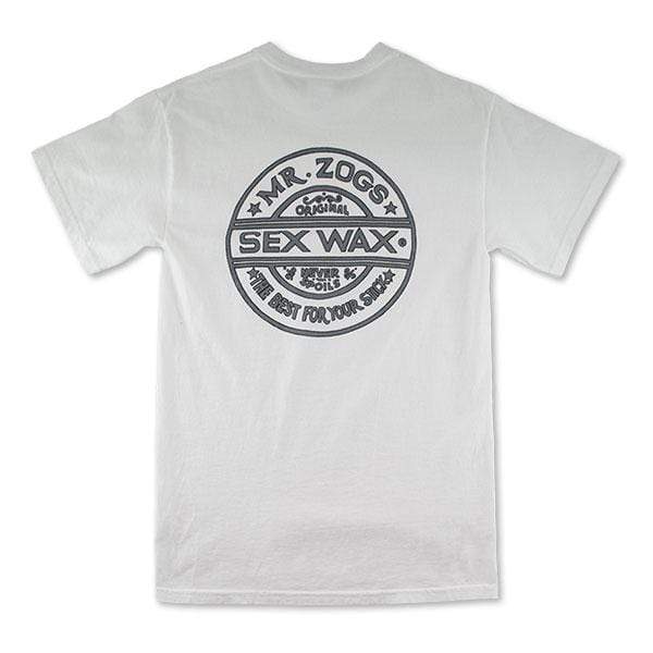 Sexwax Pinstripe T-Shirt white back