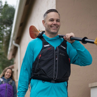 Thumbnail for A Smiling Person in a Old Town Solitude II Men's Foam Life Jacket - Black 