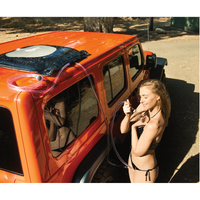 Thumbnail for Advanced Elements 5 Gallon Summer Shower - Silver on a car