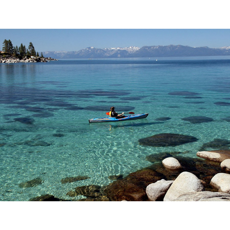 Advanced Elements 13' AdvancedFrame® Expedition Elite Inflatable Kayak Lifestyle photo