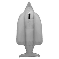 Thumbnail for Airhead 2 Person Inflatable - Dolphin Towable Tube lower side