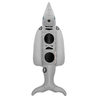 Thumbnail for Airhead 2 Person Inflatable Floating Platform - Dolphin Towable Tube upper view