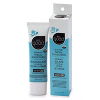 Thumbnail for All Good SPF30 1.7 oz Mineral Facial Sunscreen lotion