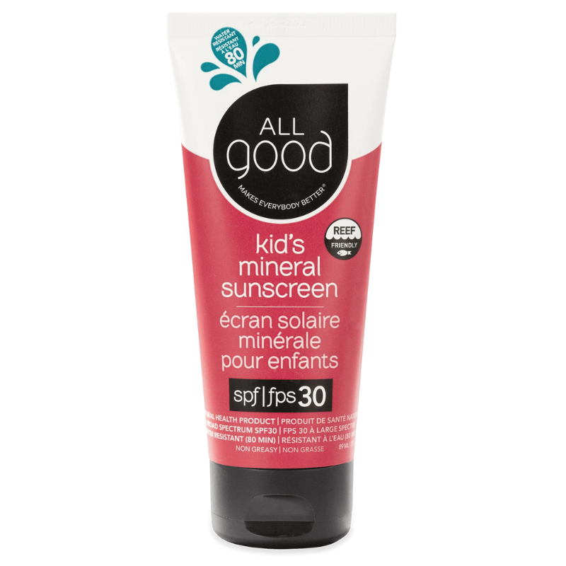 All Good SPF30 3 oz Kids Mineral Sunscreen Lotion