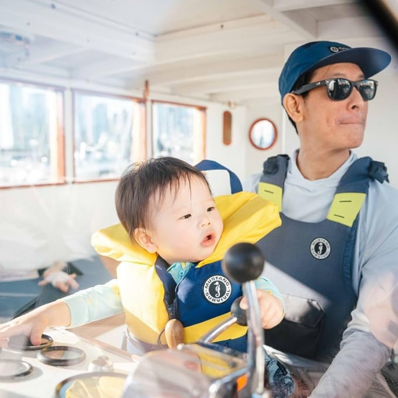 Mustang Survival Lil Legends Infant Foam Life Jacket - Good Wave