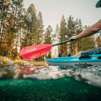 Thumbnail for A person using Manta Ray 2-Piece Snap-Button Kayak Paddle