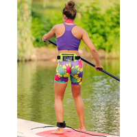 Thumbnail for A person wearing a Seattle Sports E‑Merse NeoBelt Waterproof Phone Case - Green