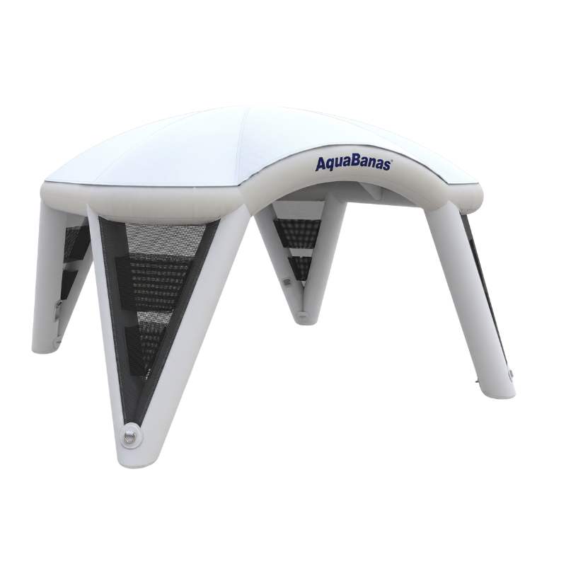 AquaBanas Bana Tent BT165 Inflatable Water Cover – Tent Only - White