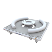 Thumbnail for AquaBanas Party Bana 11'x11' Inflatable Platform – Deck Only - No QS