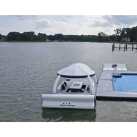 Thumbnail for AquaBanas Step Bana 250 Inflatable Dock and Yacht Platform - Modular platform for boarding