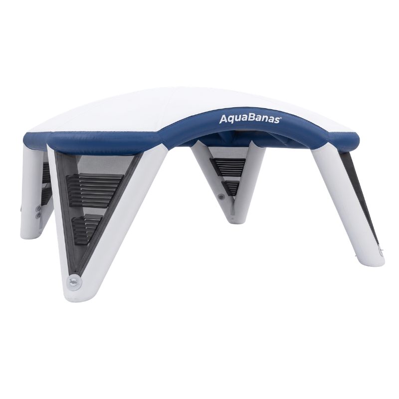 AquaBanas Bana Tent BT165 Inflatable Water Cover – Tent Only - Pickleball Blue